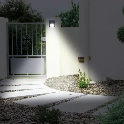 Lampe solaire LED avec détecteur de mouvement 200lms < Gifi Online