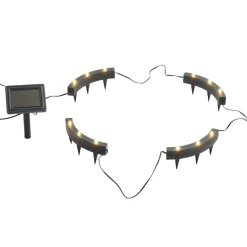Lampe solaire 12LED spécial pot de fleur 290x5xH14cm