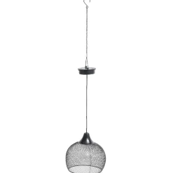 Lampe solaire 5LED à suspendre en métal Ø18,5xH70cm < Gifi Best