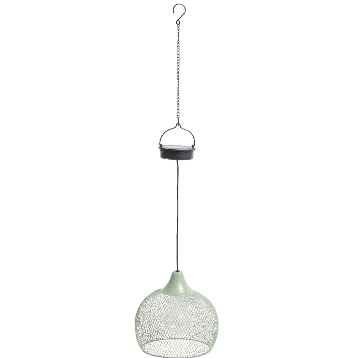 Lampe solaire 5LED à suspendre en métal Ø18,5xH70cm < Gifi Best