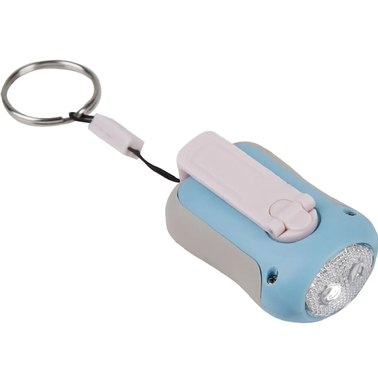 Lampe torche dynamo porte-clé (3 modèles) < Gifi Outlet