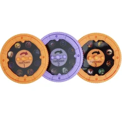 Lampe torche Halloween mini projecteur 3 disques 24 scènes
