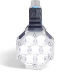 Lampe torche multifonction 3 modes d'éclairages 7LED portée 200m