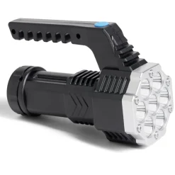 Lampe torche multifonction 3 modes d'éclairages 7LED portée 200m