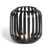 Lanterne ajourée métal noir Ø10xH12cm < Gifi Sale
