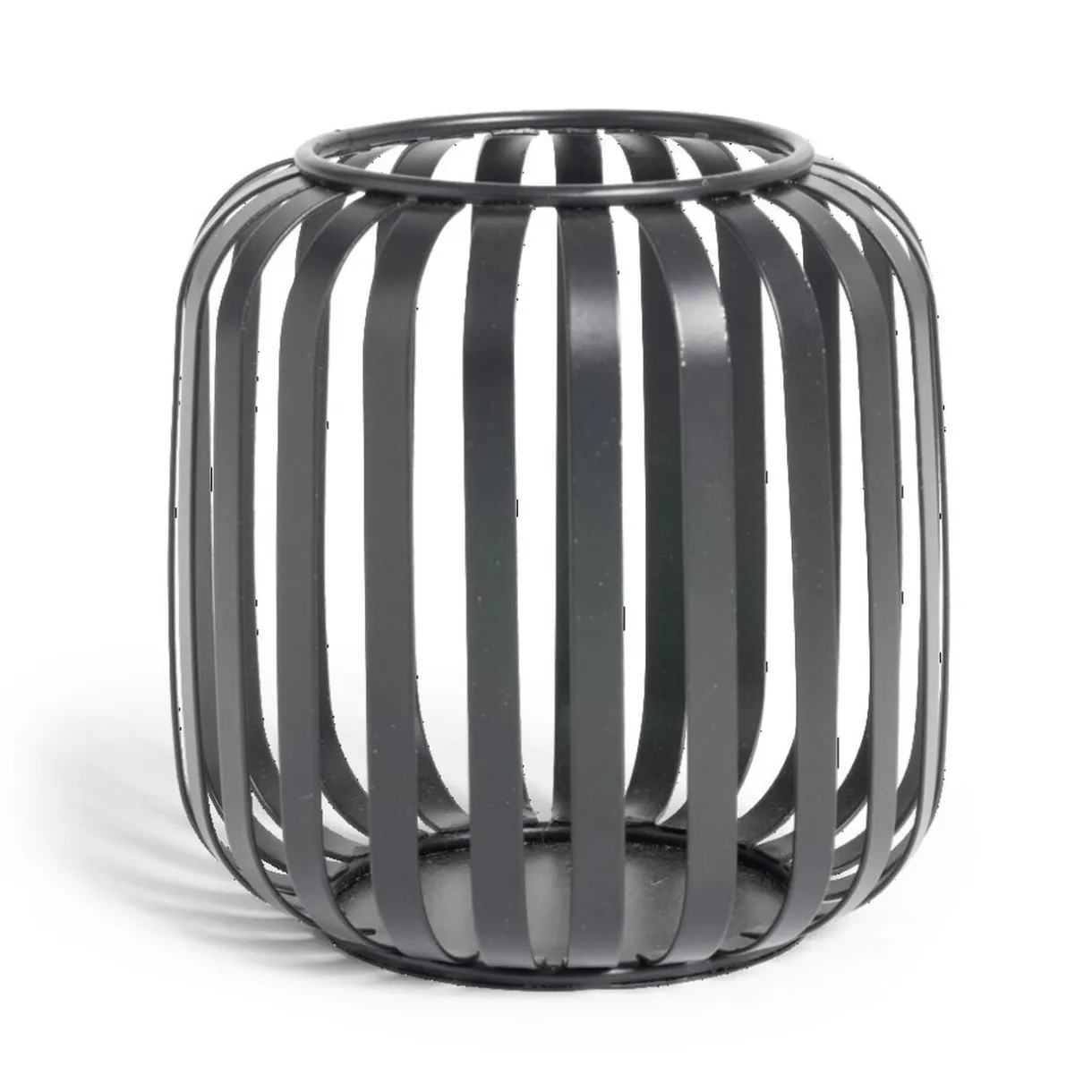 Lanterne ajourée métal noir Ø10xH12cm < Gifi Sale