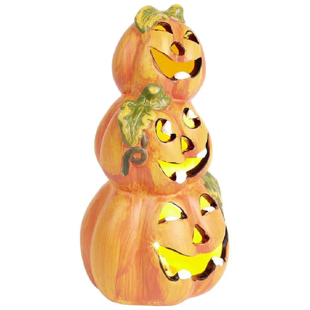 Lanterne citrouille Halloween orange x3 < Gifi Best