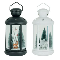 Lanterne de Noël lumineuse à led animé < Gifi