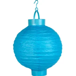 Lanterne lumineuse à suspendre ronde en papier Ø20 cm < Gifi New