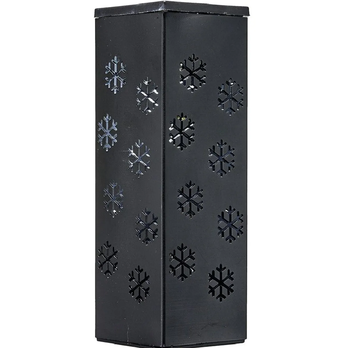 Lanterne solaire noire effet flamme < Gifi Online