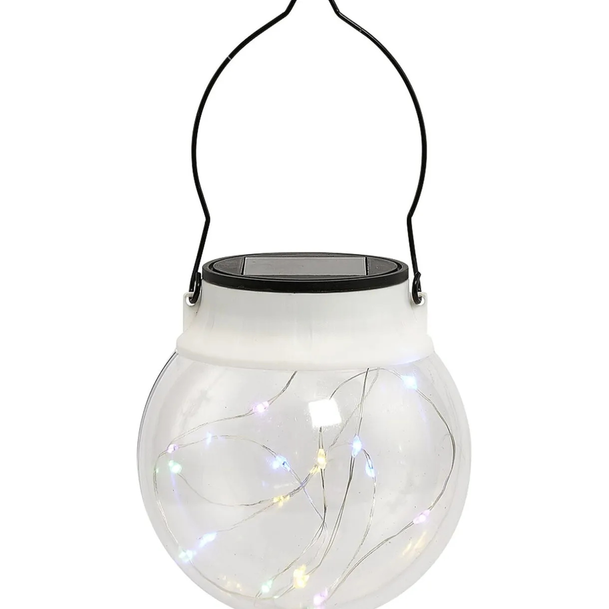 Lanterne Solaire à suspendre 20 microded Multicolore < Gifi New