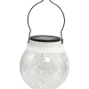 Lanterne Solaire à suspendre 20 micro Led Blanc froid