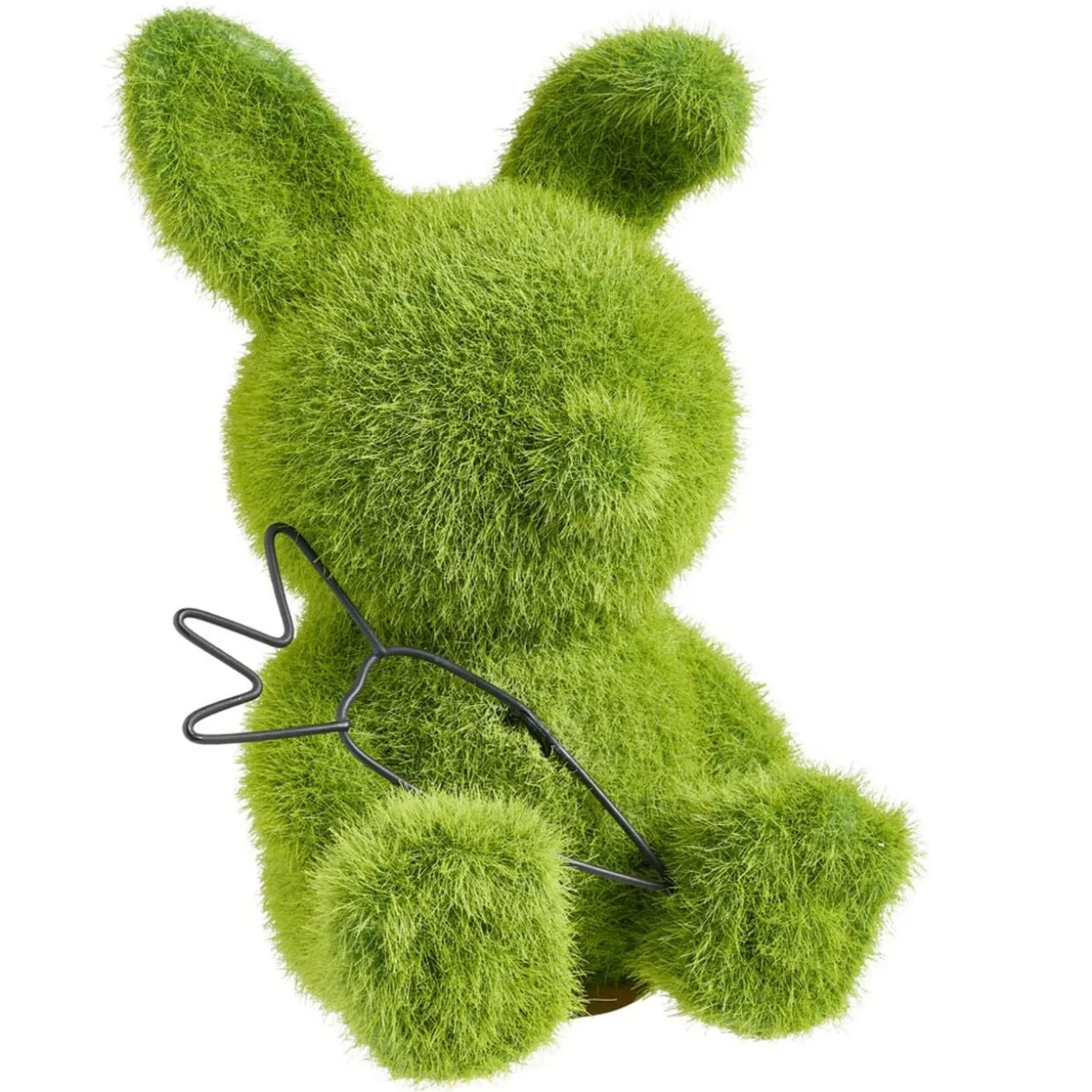 Lapin en gazon synthétique vert 14x14xH20cm