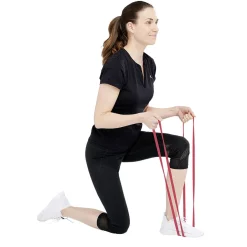 Élastique fitness force 7 à 16 rouge