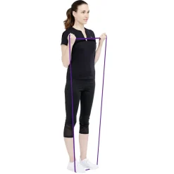 Élastique fitness force 11 à 29 violet
