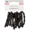 Élastique latex ondulé noir x12 < Gifi New
