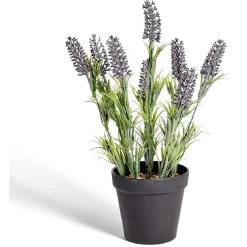 Lavande artificielle 8 branches H36cm