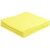 Lavette synthétique viscose jaune 34x35cm x5