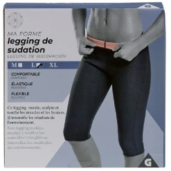 Legging de sudation néoprène noir (3 tailles)