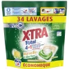 Lessive capsules X-Tra Total savon de Marseille et aloe vera 34 lavages
