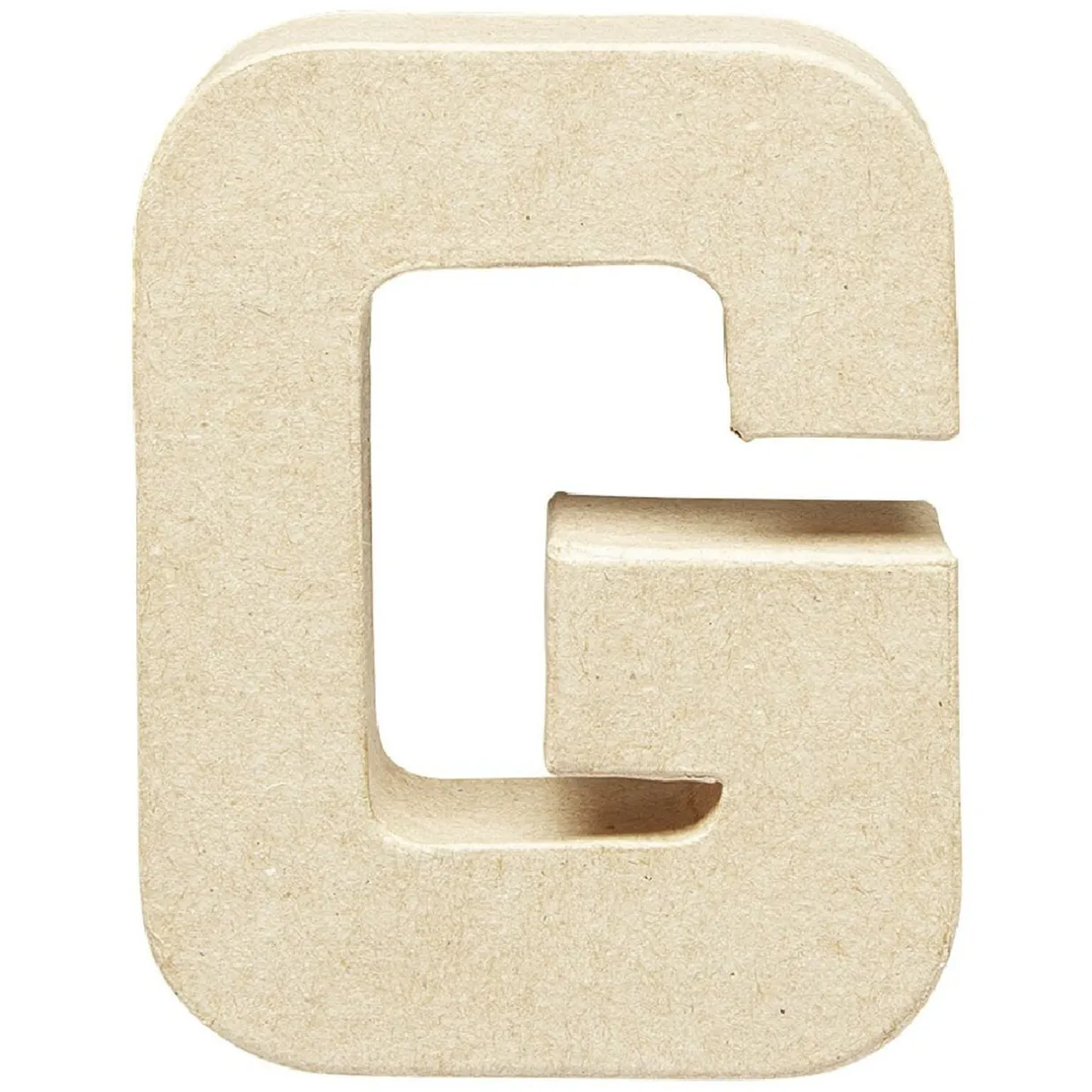 Lettre G à décorer en papier maché < Gifi Clearance