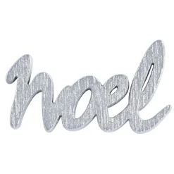 Lettre Noël à poser argent x20 < Gifi