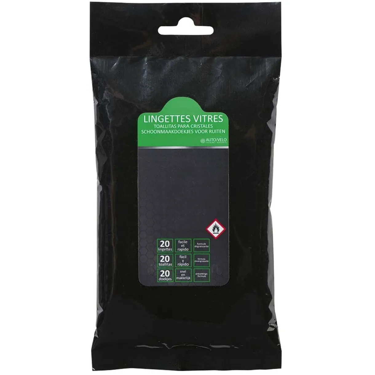 Lingette nettoyante pour vitres auto x20 < Gifi Online