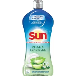 Liquide vaisselle mains Sun peaux sensibles aloe vera et fleurs de pommier 500ml < Gifi Clearance