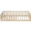 Lit enfant en bois Nicolas 198x96xH45cm < Gifi New