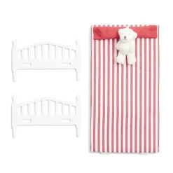 Lit et ours en peluche pour lutin farceur L22x12x7,5cm < Gifi Online