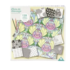 Livre de coloriage adulte 128 pages < Gifi Discount