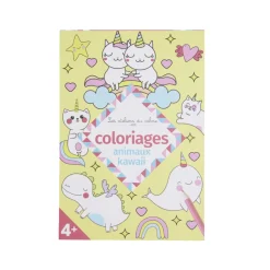 Livre de coloriage animaux kawaii 128 pages