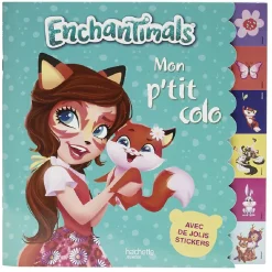 Livre de coloriage Enchantimals Mon p'tit colo avec stickers < Gifi New