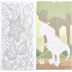Livre de coloriage et stickers - 12 pages < Gifi Hot