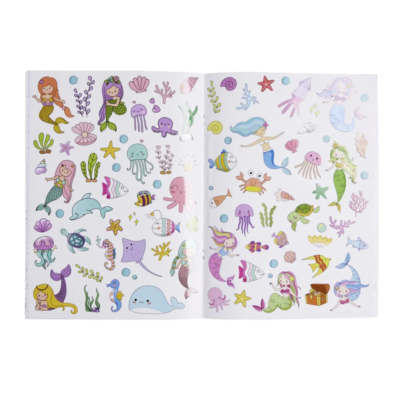 Livre de de coloriage 16 pages + 4 stickers inclus