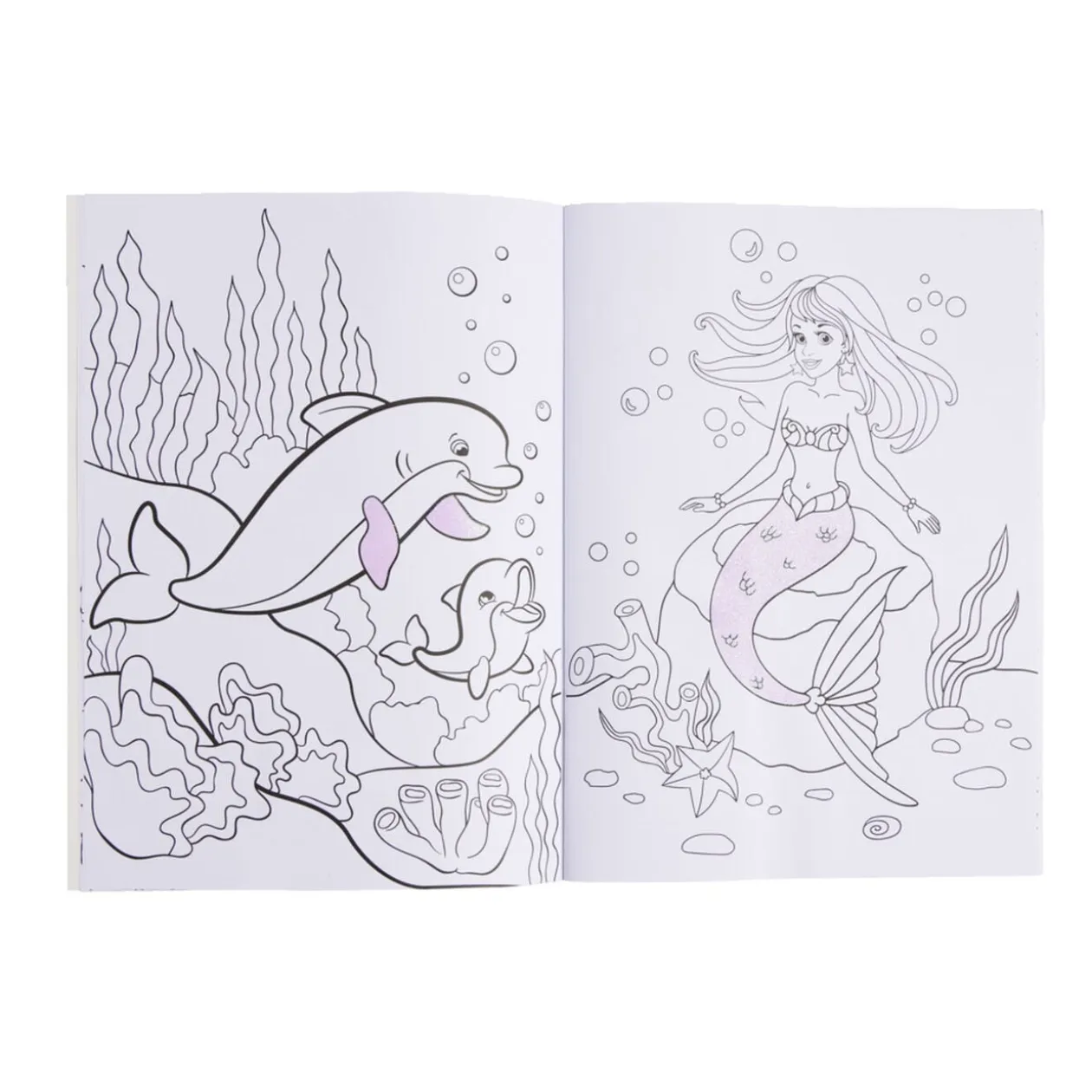 Livre de de coloriage 16 pages + 4 stickers inclus