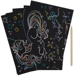 Livre scratch art enfant - 6 cartes à gratter < Gifi Online