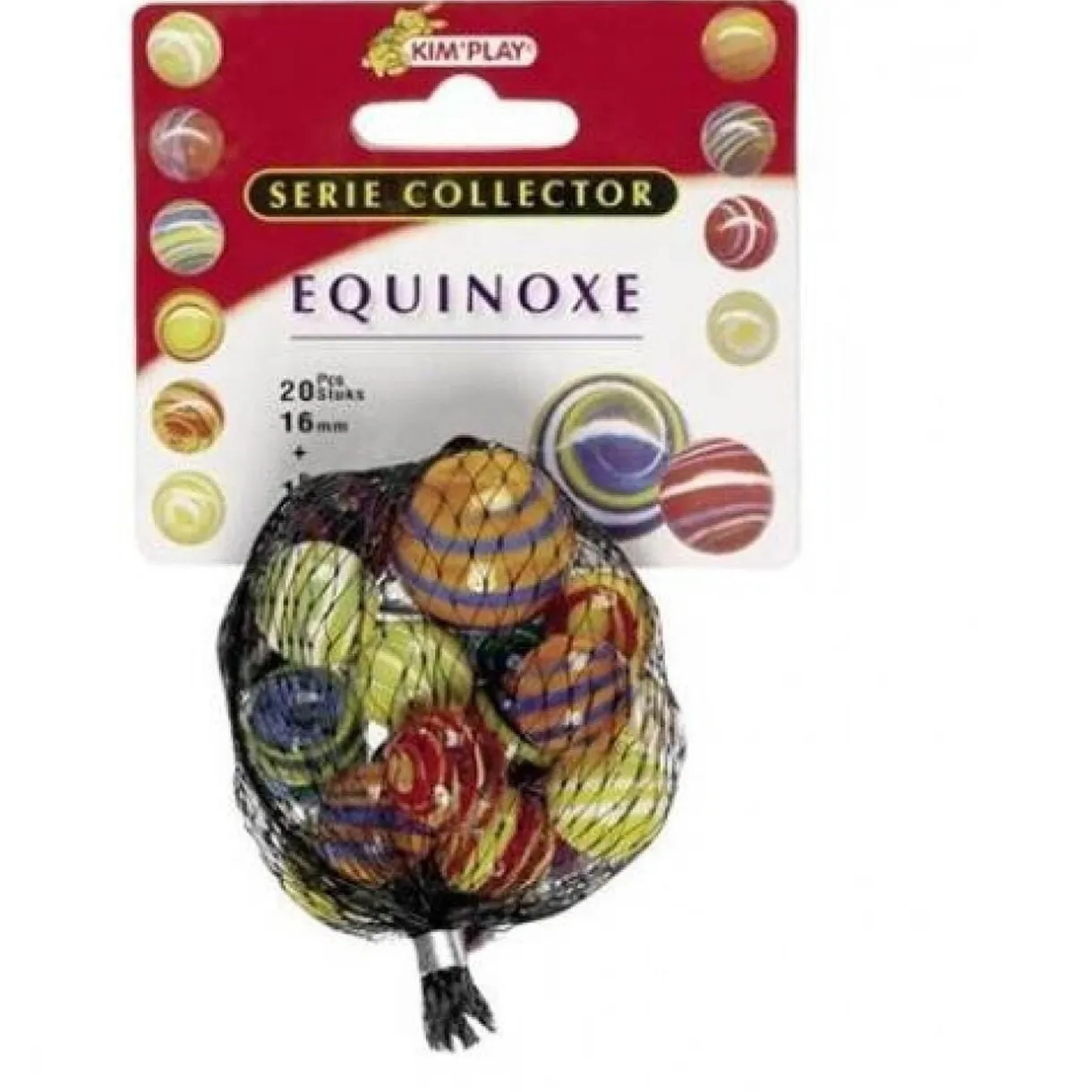 Lot billes x 20 et calot série collector equinoxe < Gifi Discount