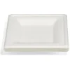 Lot de 12 assiettes à dessert carrées en canne à sucre < Gifi Sale