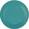 Lot de 10 assiettes en carton bleu canard Ø23 cm < Gifi