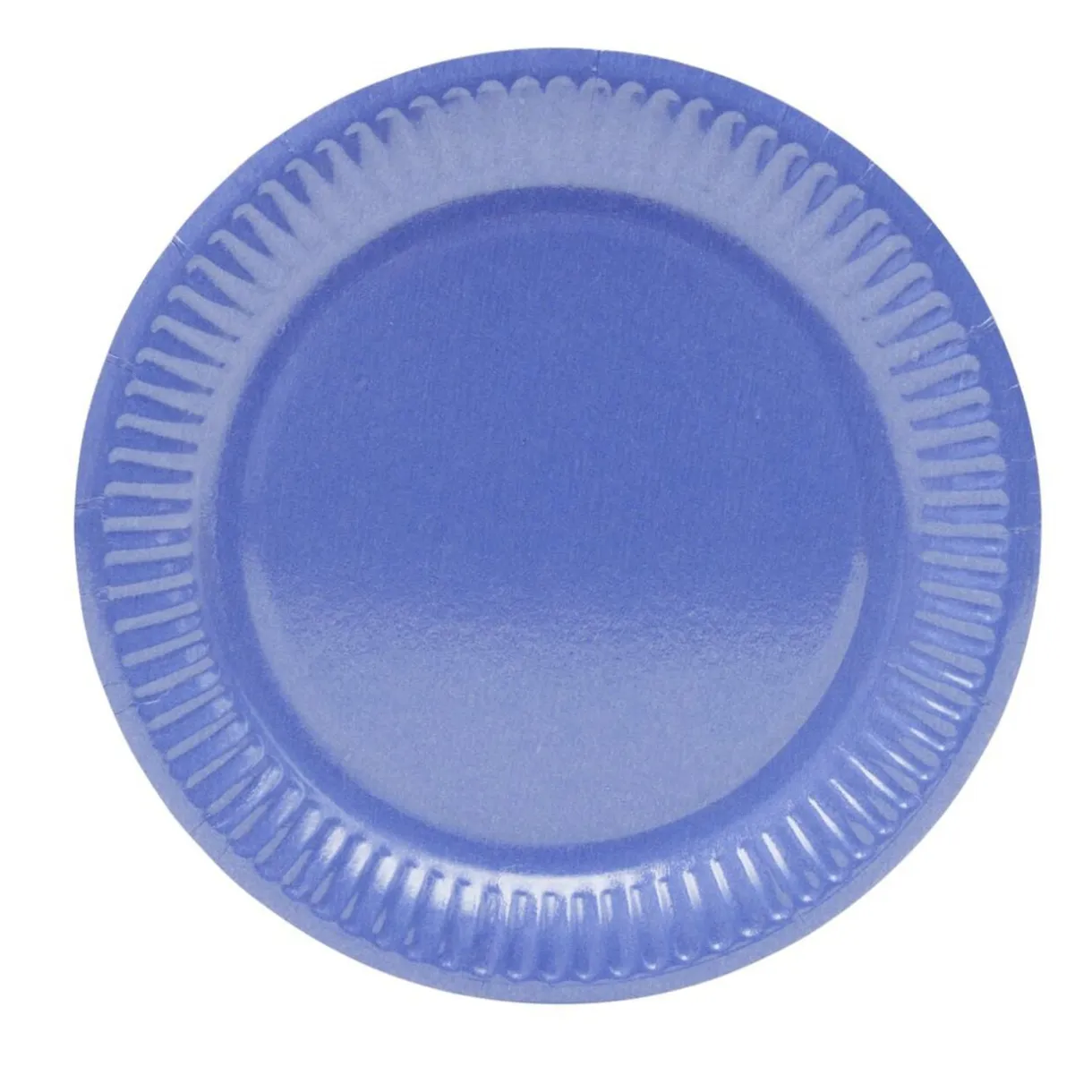 Lot de 10 assiettes en carton Ø18cm bleu nuit < Gifi Sale