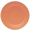 Lot de 10 assiettes en carton orange Ø23cm