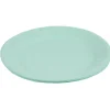 Lot de 10 assiettes en carton vert d'eau Ø23 cm < Gifi Hot