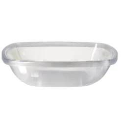 Lot de 6 assiettes plastique transparent Ø18cm < Gifi Best