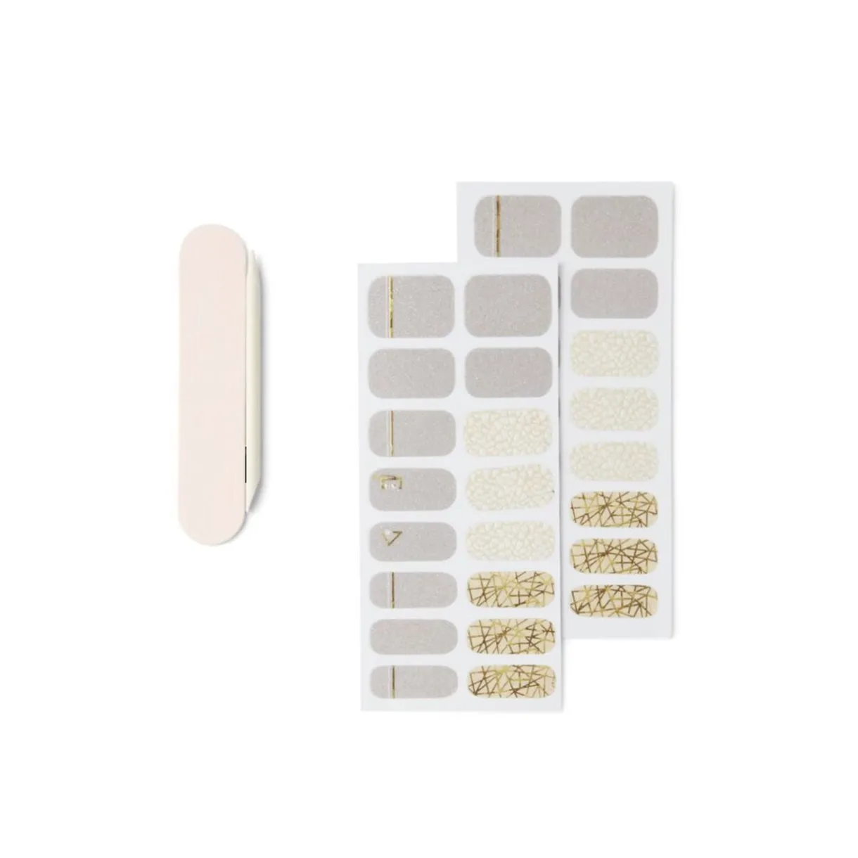 Lot de 24 autocollants vernis à ongles imprimés 6 coloris < Gifi