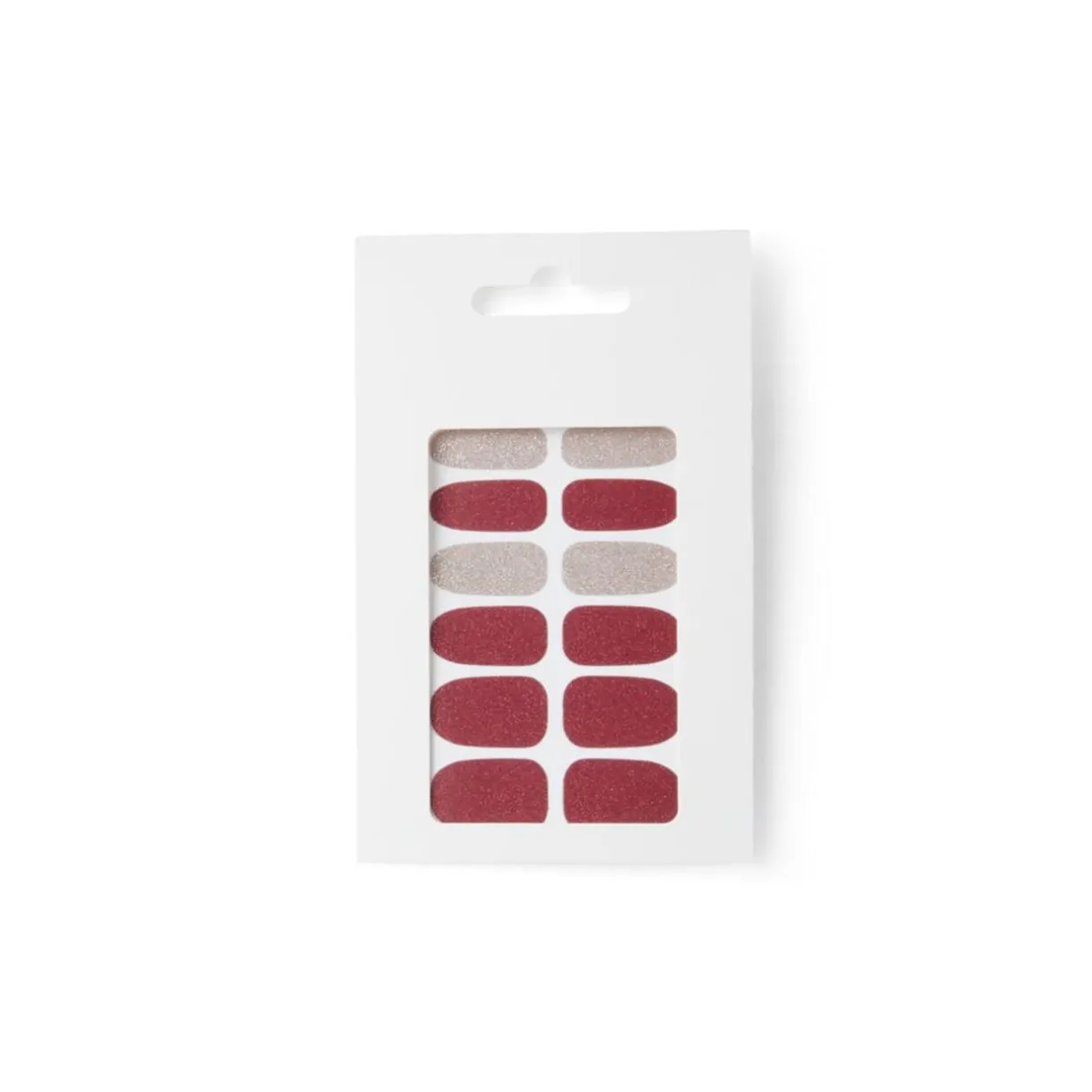 Lot de 24 autocollants vernis à ongles imprimés 5 coloris < Gifi