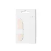Lot de 24 autocollants vernis à ongles unis 6 coloris < Gifi Hot