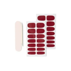 Lot de 24 autocollants vernis à ongles unis 6 coloris < Gifi Hot