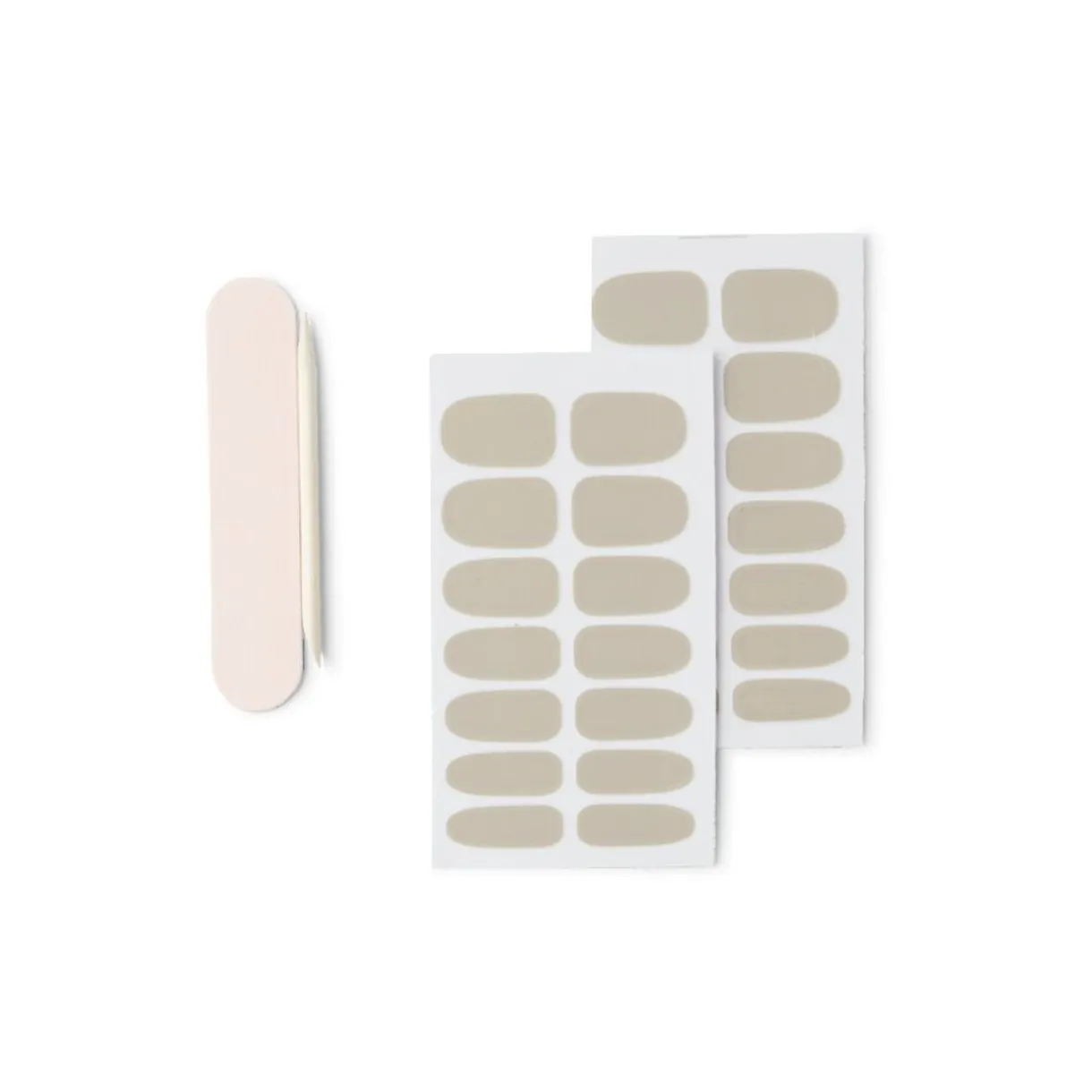 Lot de 24 autocollants vernis à ongles unis 6 coloris < Gifi Hot