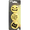 Lot de 3 badges Halloween